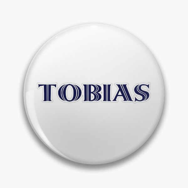 Item preview, TOBIAS - Nametag for TOBIAS Roman Style in Blue designed and sold by ferretmaes.