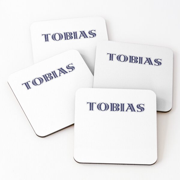 Item preview, TOBIAS - Nametag for TOBIAS Roman Style in Blue designed and sold by ferretmaes.