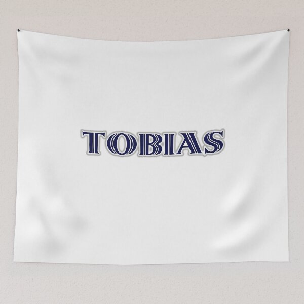 Item preview, TOBIAS - Nametag for TOBIAS Roman Style in Blue designed and sold by ferretmaes.