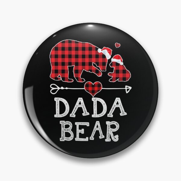 Item preview, Dada Bear Christmas Pajama Red Plaid Buffalo Family Long Sleeve  designed and sold by CuthbertShop.