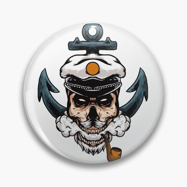 Item preview, The captain Scheletron Pirate Anchor designed and sold by artorno.