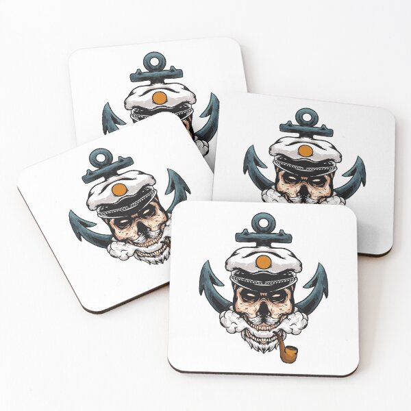 Item preview, The captain Scheletron Pirate Anchor designed and sold by artorno.