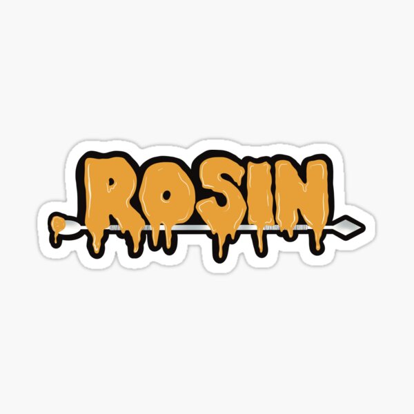 ROSIN - THC Marijuana Concentrates Dabs Wax Sticker
