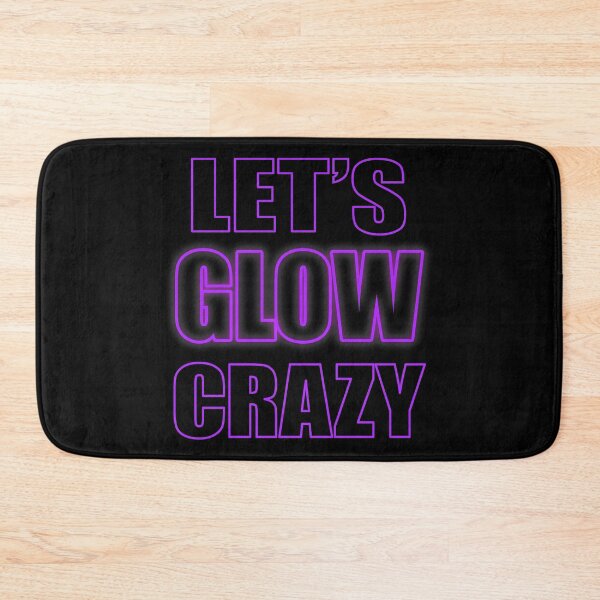 Item preview, Let's Glow Crazy Purple designed and sold by that5280lady.