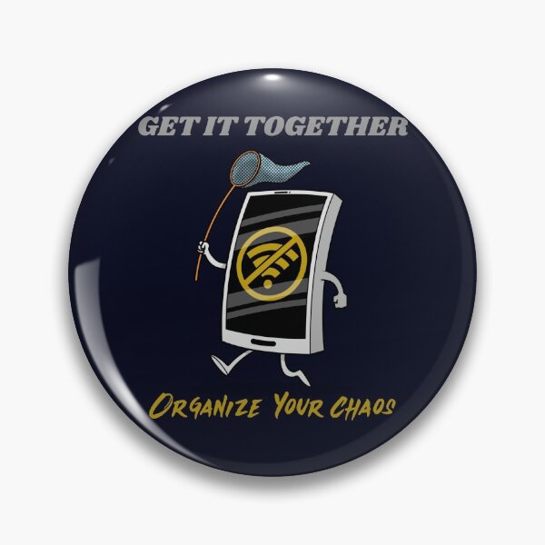 Item preview, Organize Your Chaos, Playful Cellphone lost signal - Personal Finance designed and sold by BearMrktGenius.