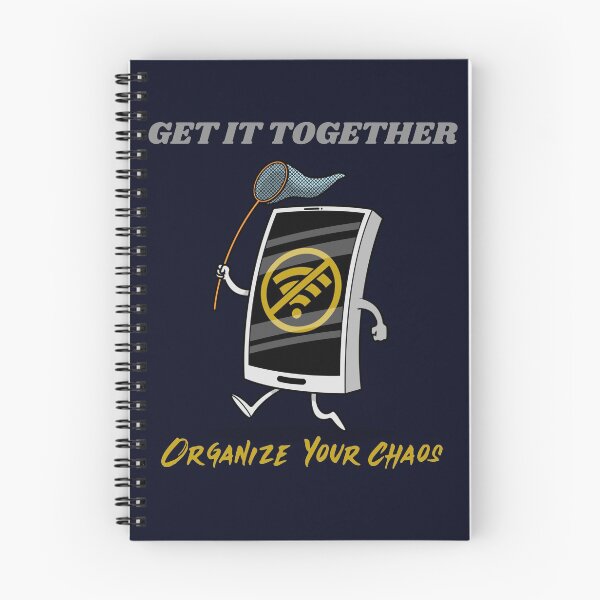 Item preview, Organize Your Chaos, Playful Cellphone lost signal - Personal Finance designed and sold by BearMrktGenius.