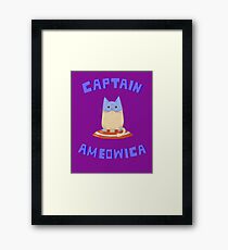 Captain Ameowica Framed Print