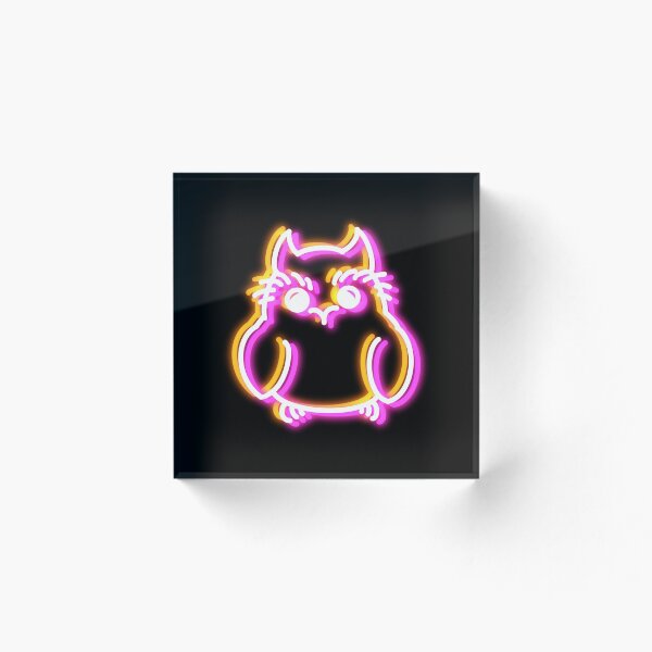 Item preview, Neon owl designed and sold by Impossiblygood.