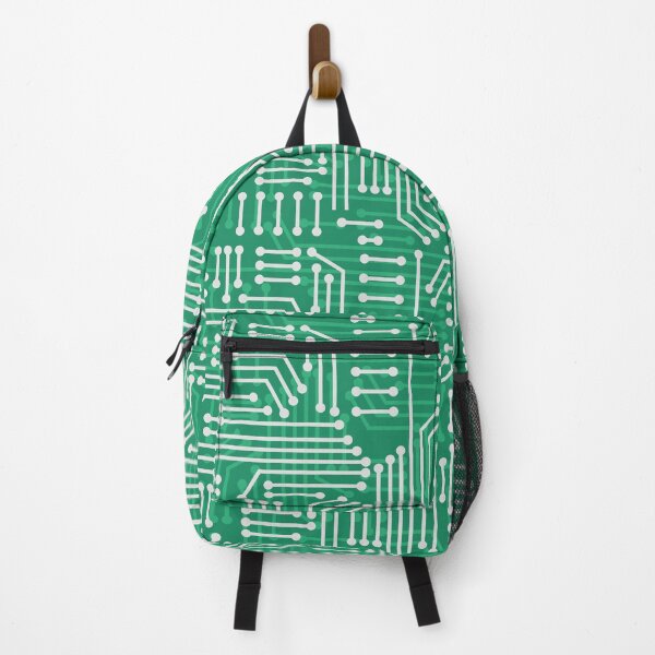 Item preview, Green Printed Circuit Board, PCB Trace Lines Patterns designed and sold by EngineersArt.
