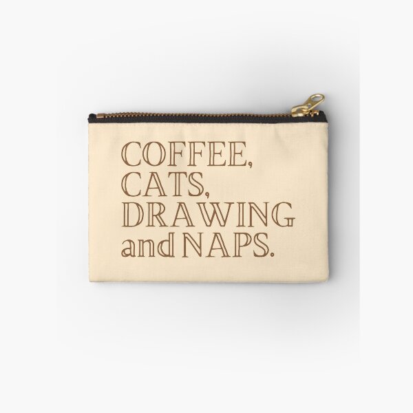 Item preview, Coffe and cats and drawing and naps designed and sold by jazzydevil.