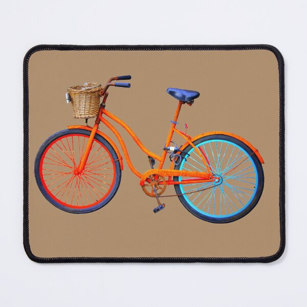 Item preview, Old icelandic bicycle on iced coffee background designed and sold by AHELENE.