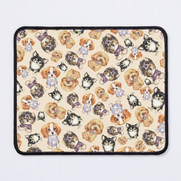 Item preview, Adorable Fluffy Cute Puppies -Tiny Doggy Babies designed and sold by MyColorfulDream.