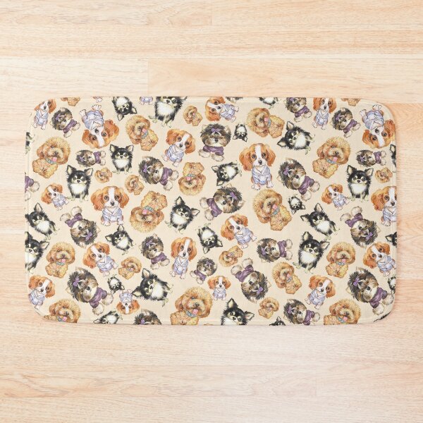 Item preview, Adorable Fluffy Cute Puppies -Tiny Doggy Babies designed and sold by MyColorfulDream.