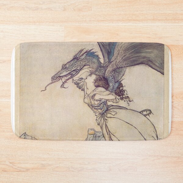 Item preview, Vintage Dragon Illustration from Arthur Rackham  designed and sold by Bellathewilde.