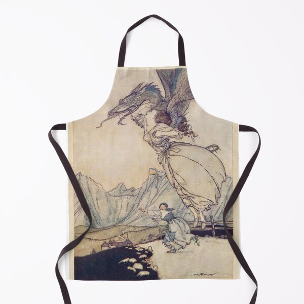 Item preview, Vintage Dragon Illustration from Arthur Rackham designed and sold by Bellathewilde.