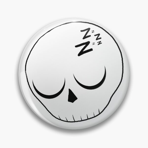 Item preview, sleepy skull designed and sold by Marty Thor.