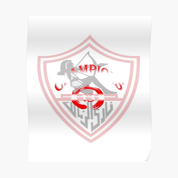 "zamalek" Poster for Sale by momo1978 Redbubble