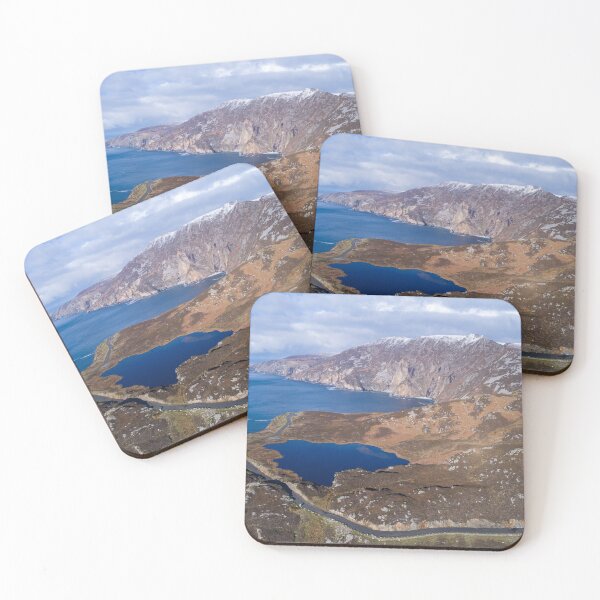 Item preview, Bunglass and a snowcapped Sliabh Liag designed and sold by Marie Carr.