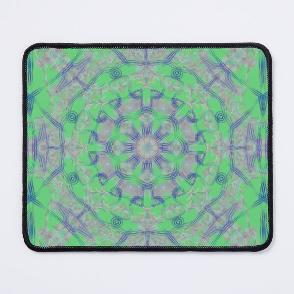 Item preview, The Dawn Of Ostara ~ Colorful Abstract Fractal Mandala Art designed and sold by Ascension Vibrations.