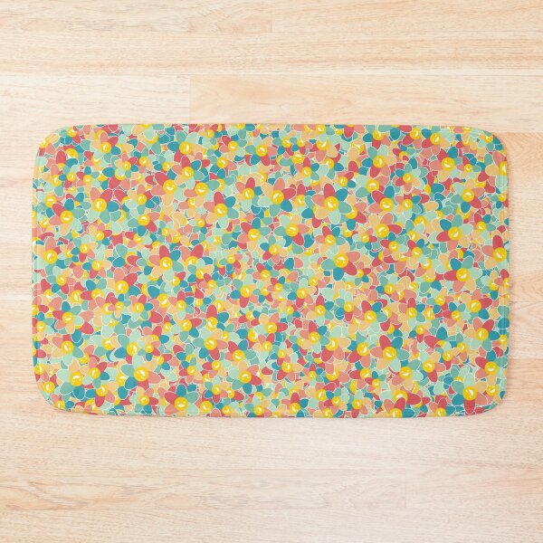 Item preview, Rainbow Smile Face Flower Pattern designed and sold by ind3finite.