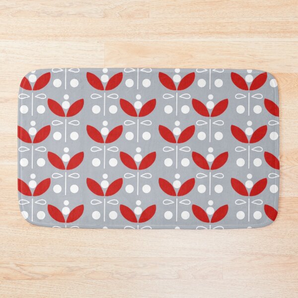 Item preview, Red Nordic Floral designed and sold by KathrinLegg.