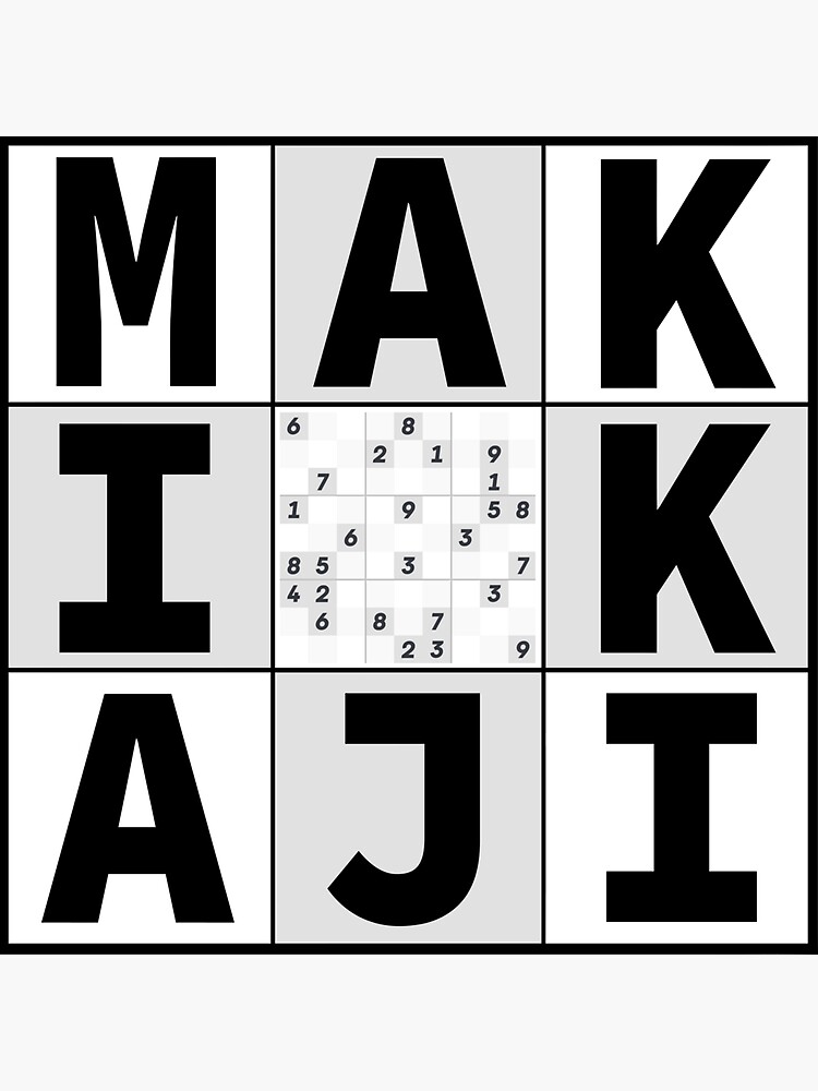 "RIP Maki Kaji Sudoku Inventor" Sticker for Sale by OmniLore Redbubble