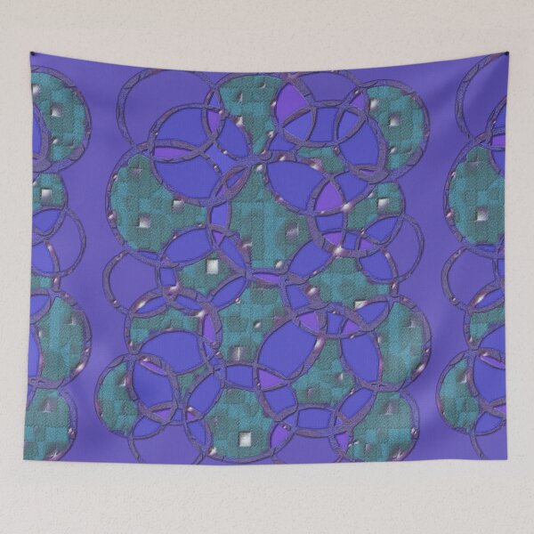 Item preview, Indigo Circles designed and sold by Korroby.