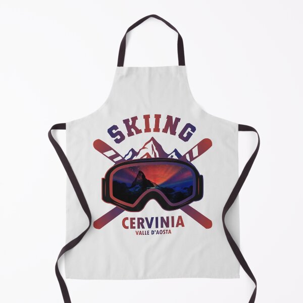 Item preview, Ski Goggles Cervinia Matterhorn Cervino - Valle d'Aosta Slalom Ski Racing Alpine Skier designed and sold by grinta2021.