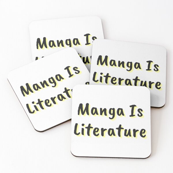 Item preview, Manga Is Literature designed and sold by BDEmpire.