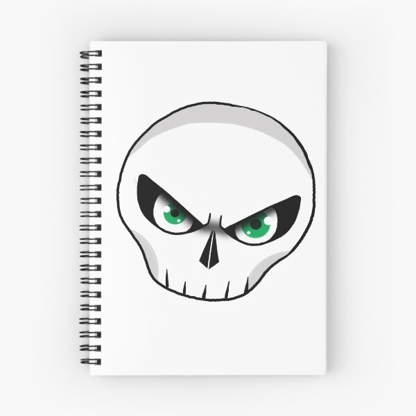 Item preview, angry skull designed and sold by Marty Thor.