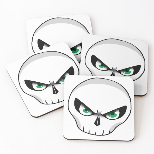 Item preview, angry skull designed and sold by Marty Thor.