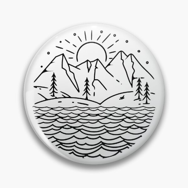 Item preview, Mountain and sea designed and sold by BIKE PACKING.
