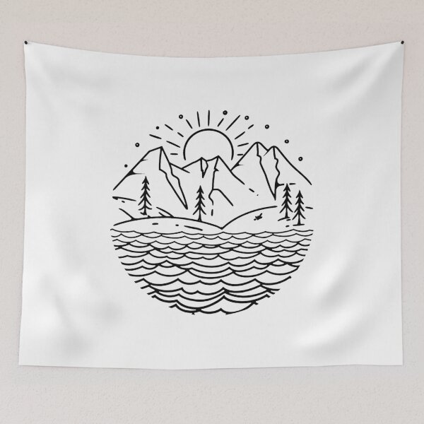 Item preview, Mountain and sea designed and sold by BIKE PACKING.