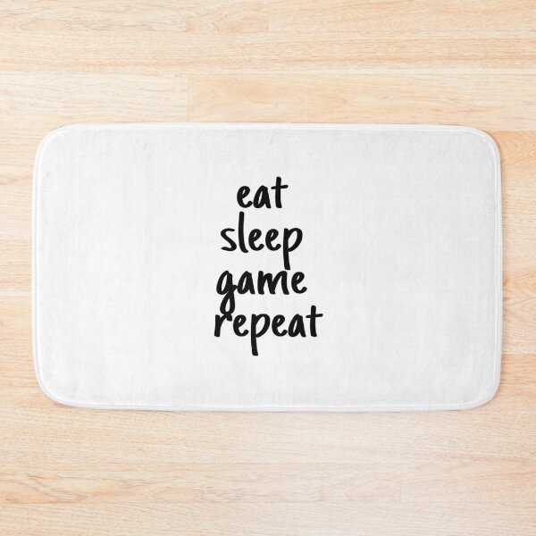 Item preview, EAT SLEEP GAME REPEAT designed and sold by Saritahosny1.