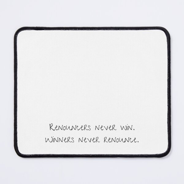 Item preview, Winners never renounce designed and sold by Alsen21.
