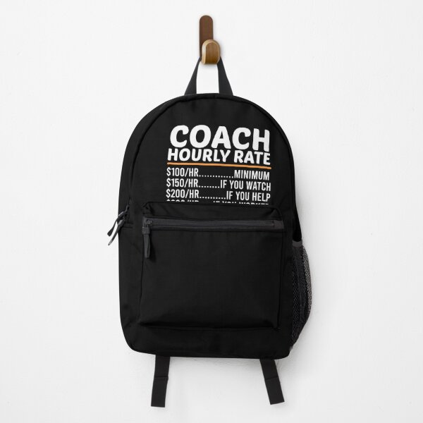 Item preview, Funny Coach Hourly Rate designed and sold by ZOHANATION.