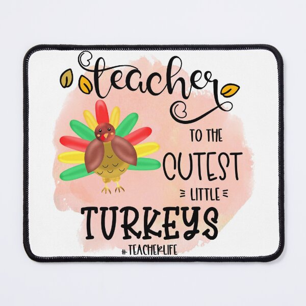 Item preview, Teacher to the Cutest Little Turkeys- Fall Thanksgiving Gifts designed and sold by younghopes.