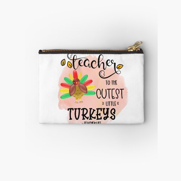 Item preview, Teacher to the Cutest Little Turkeys- Fall Thanksgiving Gifts designed and sold by younghopes.