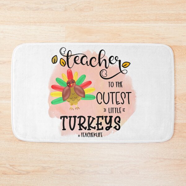 Item preview, Teacher to the Cutest Little Turkeys- Fall Thanksgiving Gifts designed and sold by younghopes.