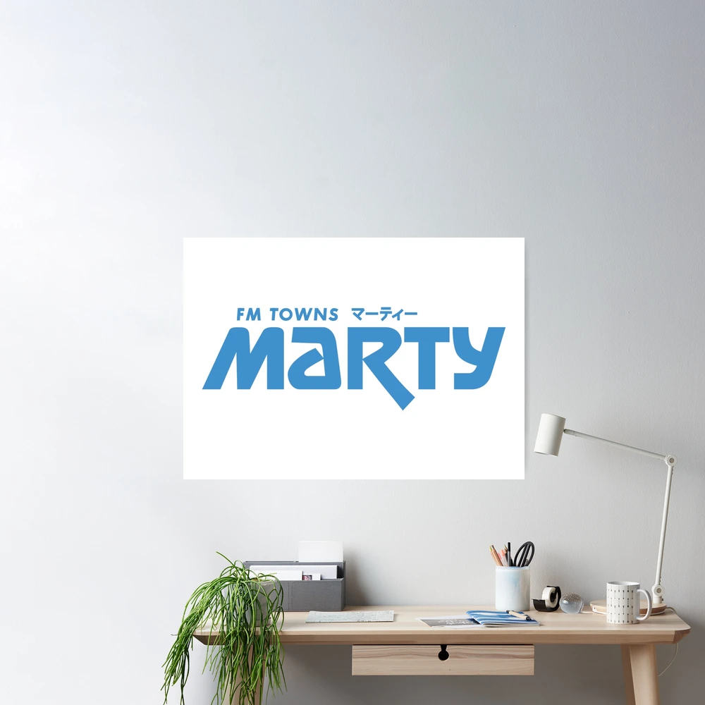 FM Towns Marty (FM タウンズ マーティー) Logo