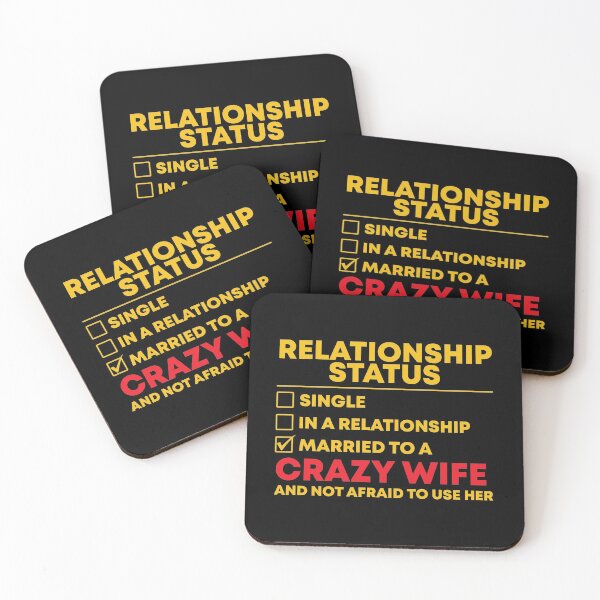 Item preview, Mens Relationship Status Married to a crazy wife designed and sold by mographicdesign.