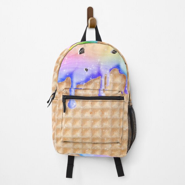 Item preview, Rainbow Melt Ice Cream and Waffle Sweet Yummy Pattern designed and sold by Jolly-Yosei.