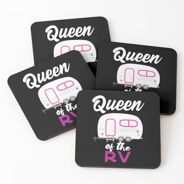 Item preview, Reina de la caravana Camper Lover divertido designed and sold by SharpThreadZ.