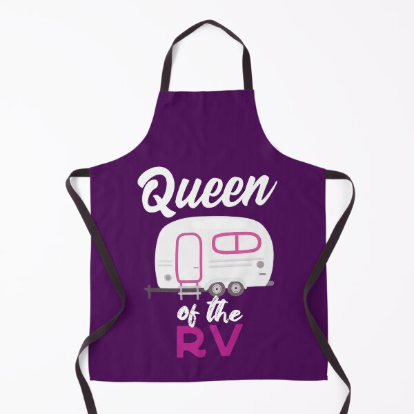 Item preview, Reina de la caravana Camper Lover divertido designed and sold by SharpThreadZ.