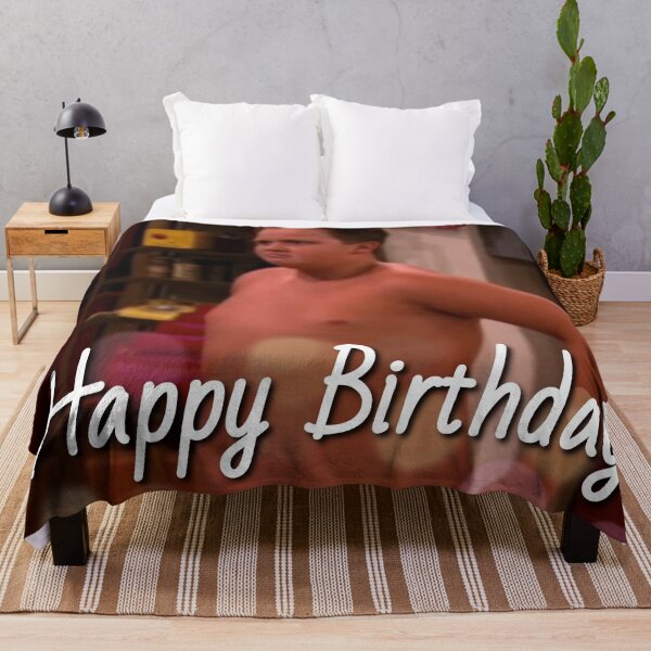 Item preview, Happy Birthday Gibby Tapestry designed and sold by Brooke’s Broadway Stickers.