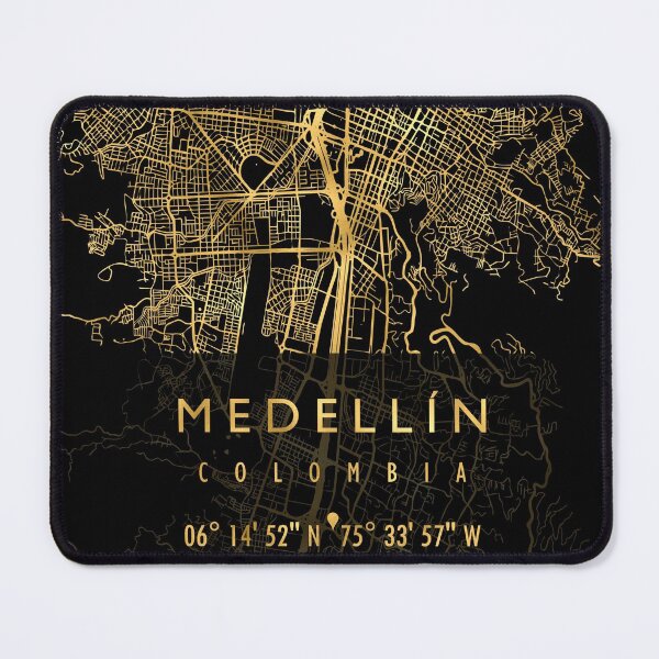 Item preview, MEDELLIN MAP COLOMBIA designed and sold by hatimelhag.