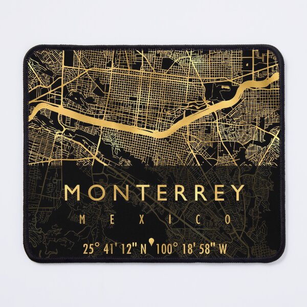 Item preview, MONTERREY MAP MEXICO designed and sold by hatimelhag.