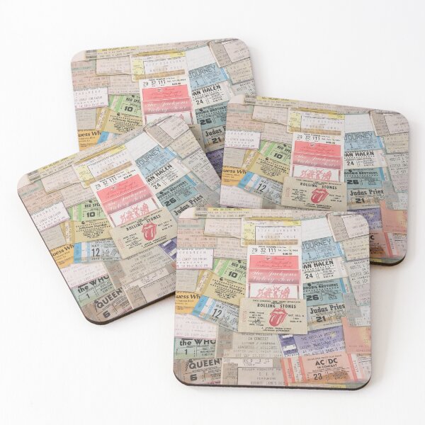 Item preview, Vintage concert tix designed and sold by Xhojem.