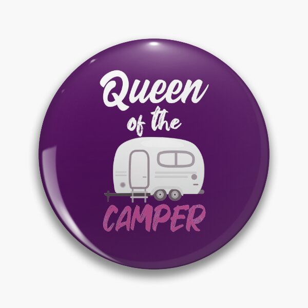 Item preview, Queen Of The Camper Funny Camper Lover designed and sold by SharpThreadZ.