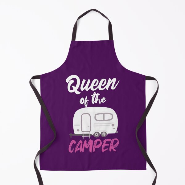 Item preview, Queen Of The Camper Funny Camper Lover designed and sold by SharpThreadZ.
